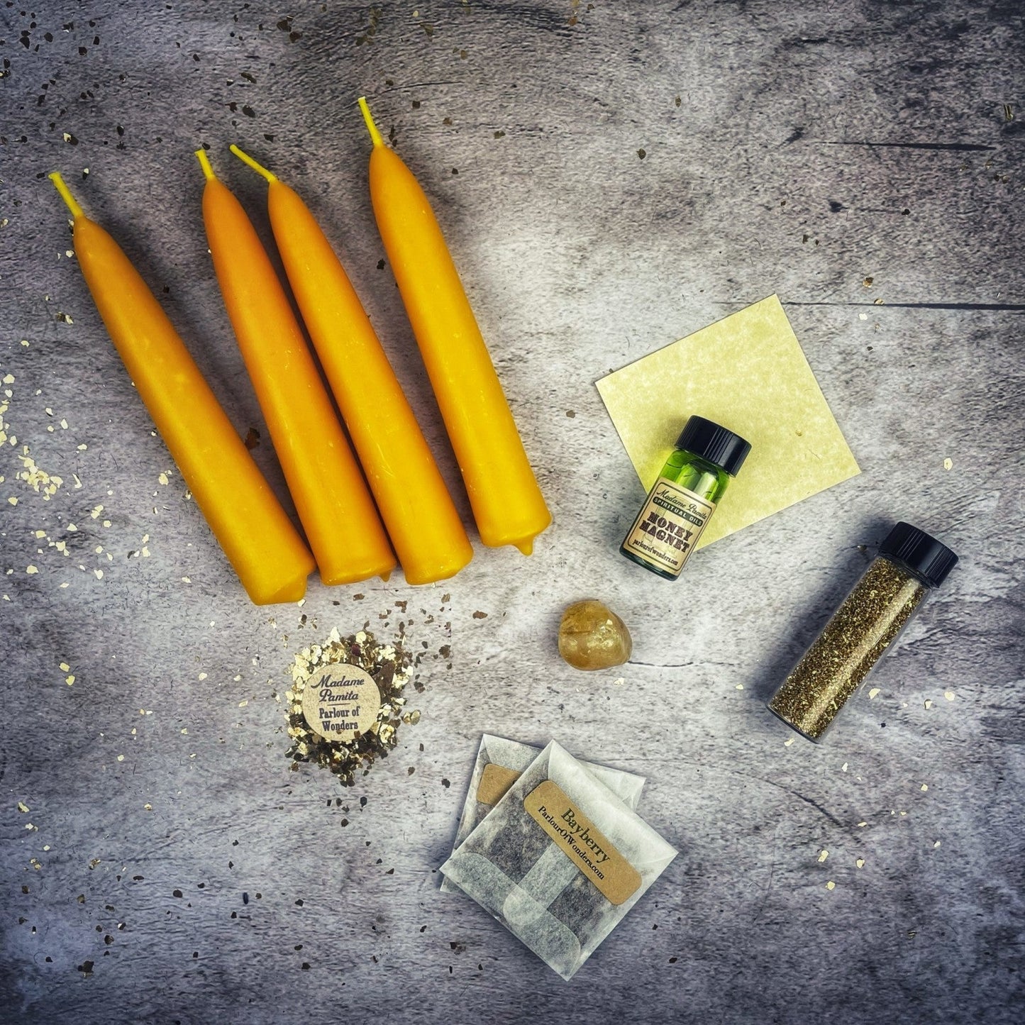 Affluence Candle Spell Booster Pack Parlour of Wonders