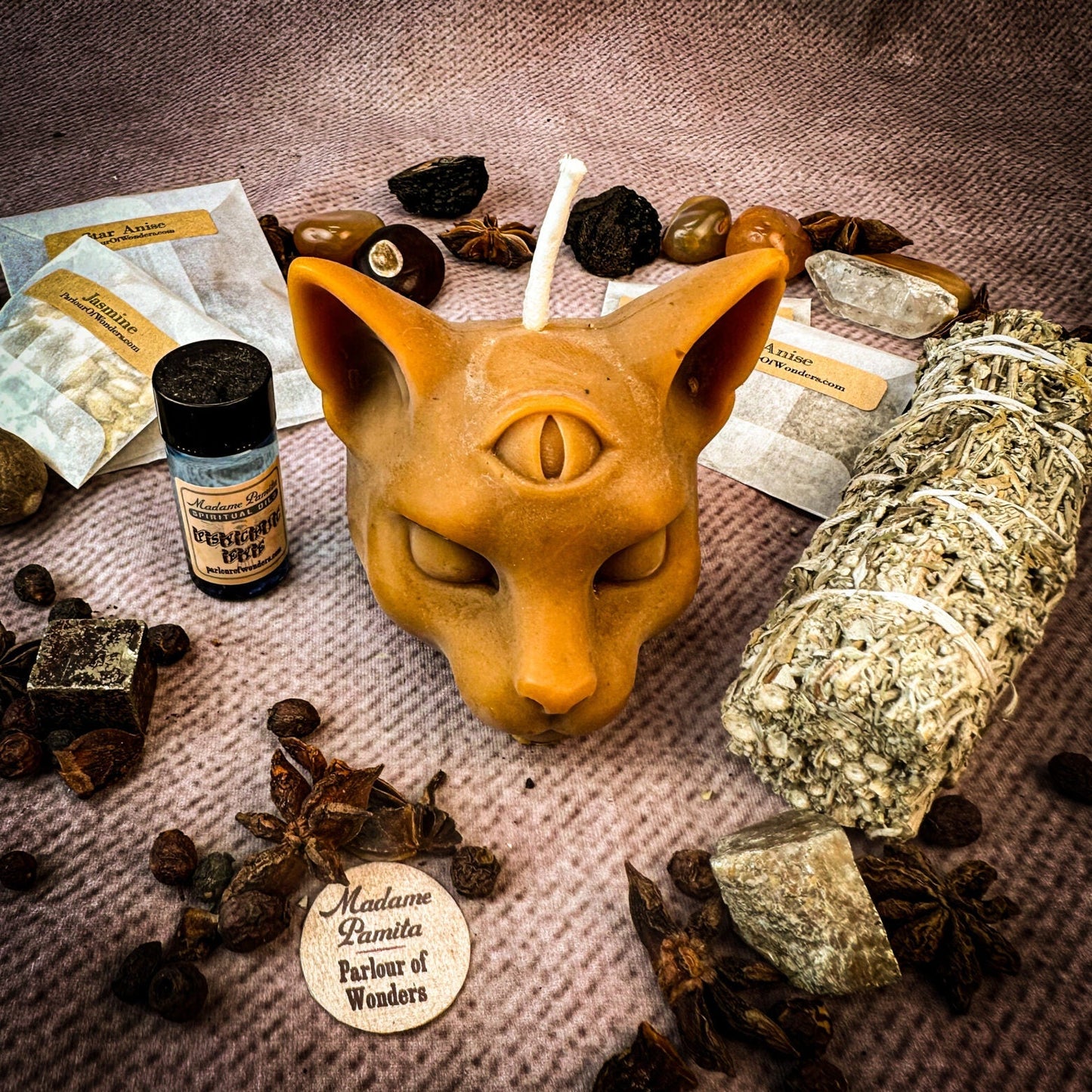 Psychic Eye Candle Spell Kit Parlour of Wonders