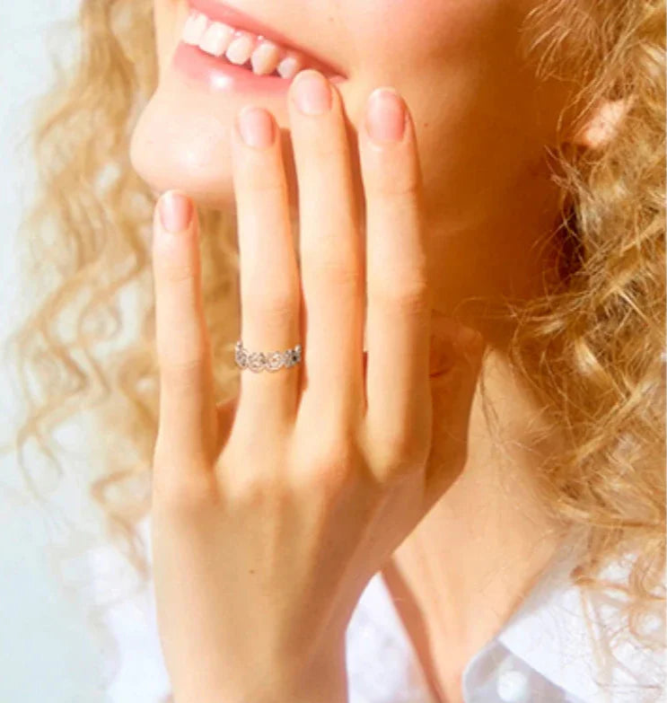 Pentacle Band Rings Green Witch Creations