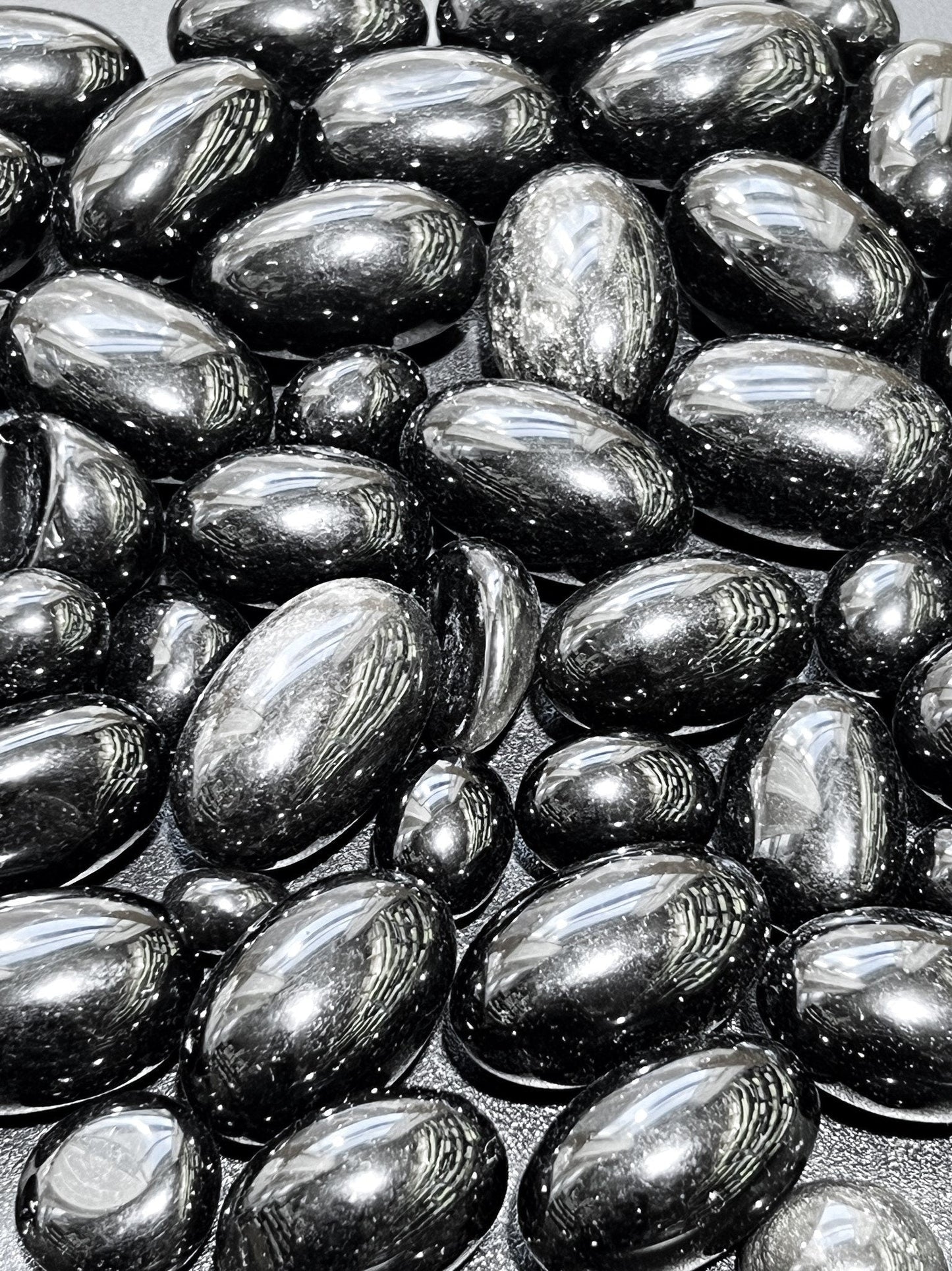 Black Obsidian Tumbled (By The Piece Or Pound) Wholesale Volcanic Glass - Solar Luxe Metaphysical Store