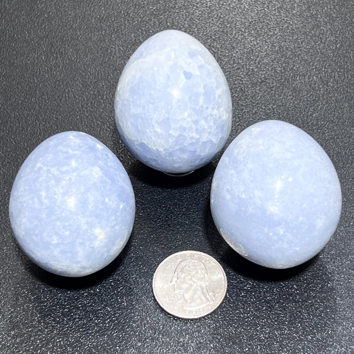 Blue Celestite Crystal Egg Polished Carving Wholesale Gemstone Decor Supply Amazing Crystals
