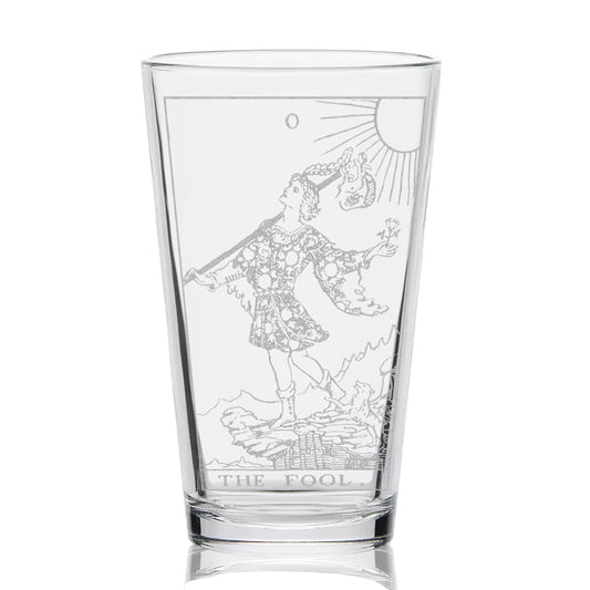 RIDER-WAITE TAROT CARD Pint Glasses by LumEngrave VYSN