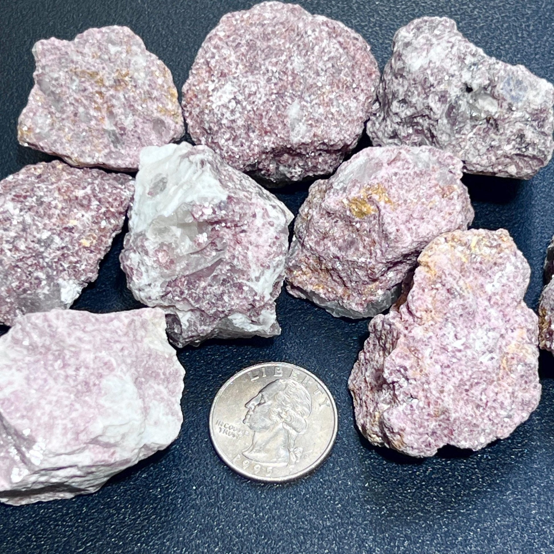 Lepidolite Crystal Rough Raw Stones (By The Piece or Pound) Wholesale Amazing Crystals