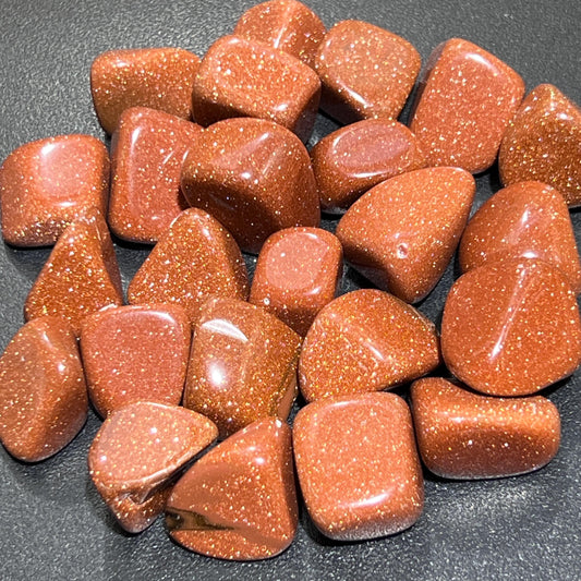 Red Goldstone Tumbled Stones (By The Piece Or Pound) Wholesale Amazing Crystals