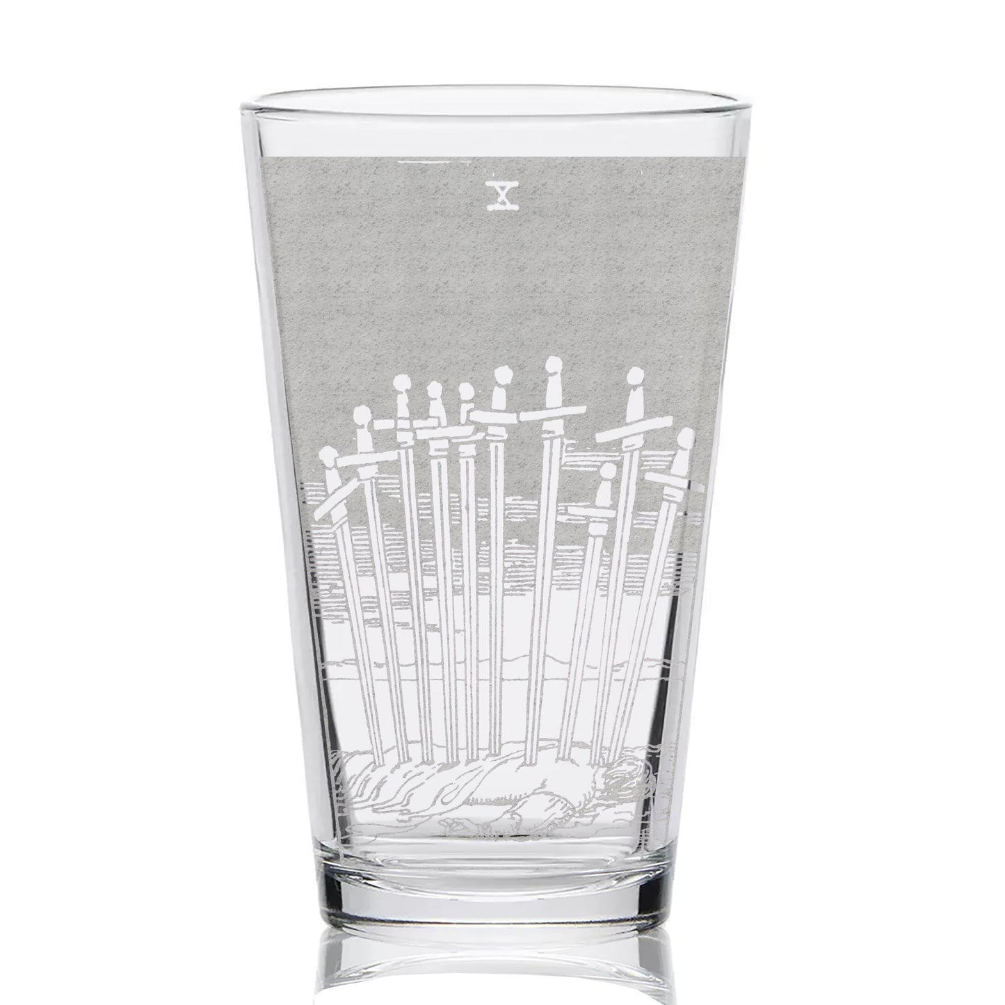 RIDER-WAITE TAROT CARD Pint Glasses by LumEngrave VYSN