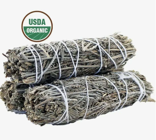 Lavender Smudge Stick (4 in.) Sacred Crystals