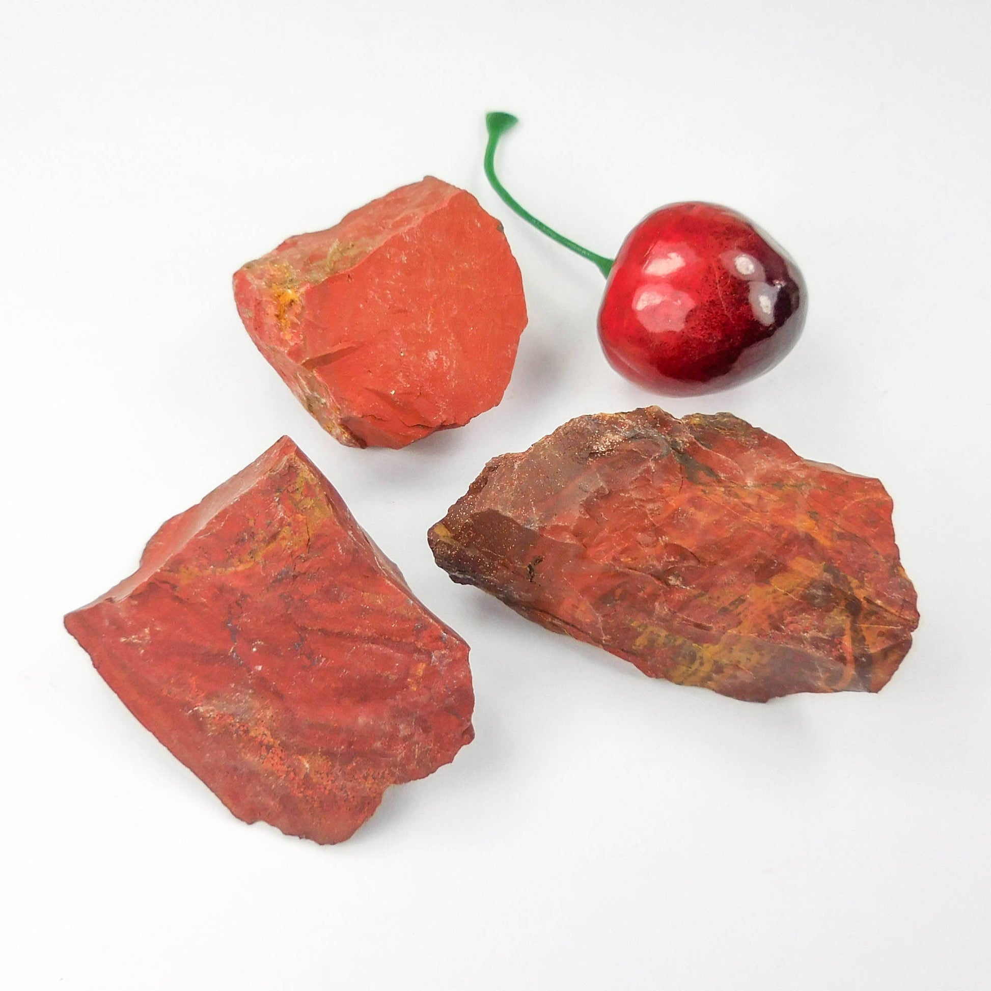 Red Jasper Rough Raw Stones (By The Piece Or Pound) Bulk Wholesale Lot Gemstones Decor Supply - Solar Luxe Metaphysical Store