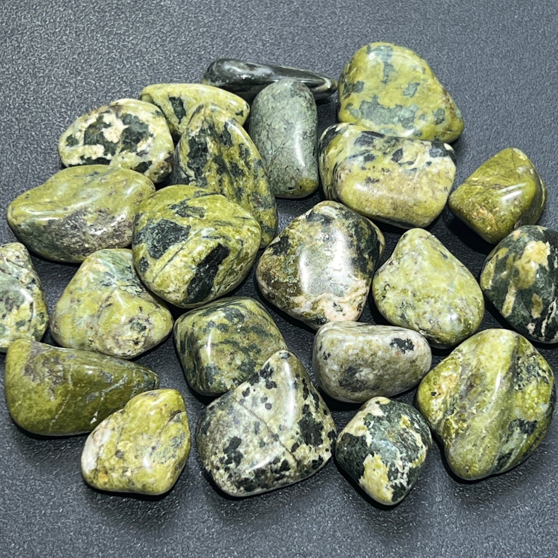 Green Nephrite Jade Tumbled (By The Piece Or Pound) Bulk Wholesale Lot Polished Gemstones Amazing Crystals