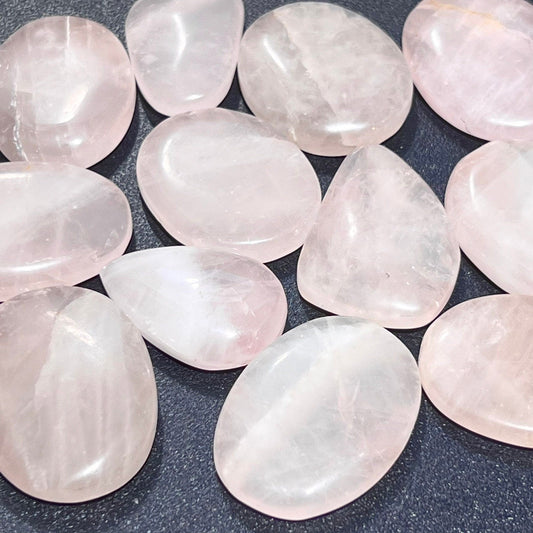 Pink Rose Quartz Crystal Cabochons Amazing Crystals