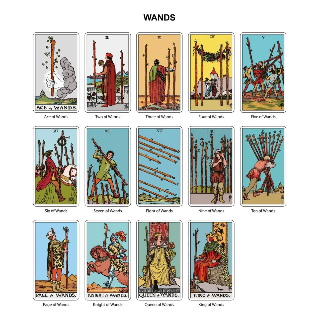 Classic Tarot Card Deck New Age Lifestyle