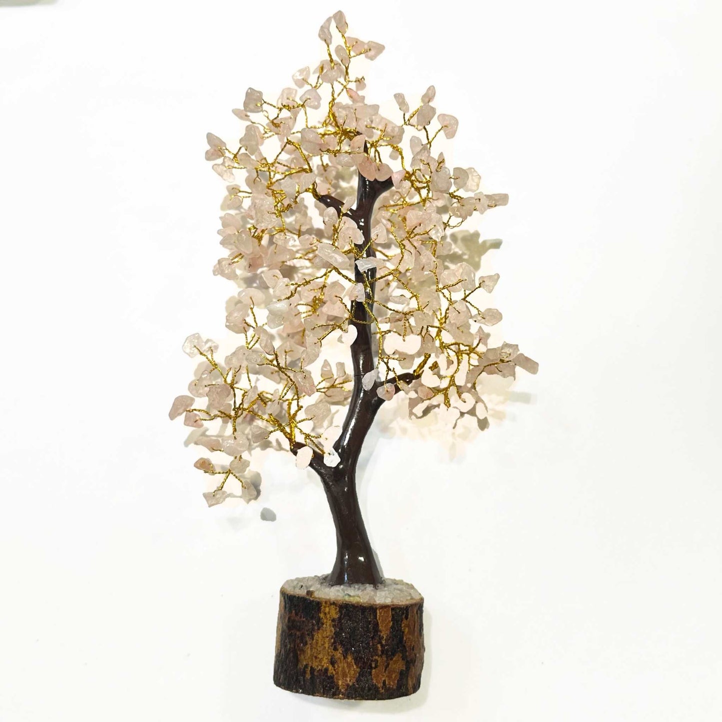 Rose Quartz Crystal Gem Tree Sacred Crystals