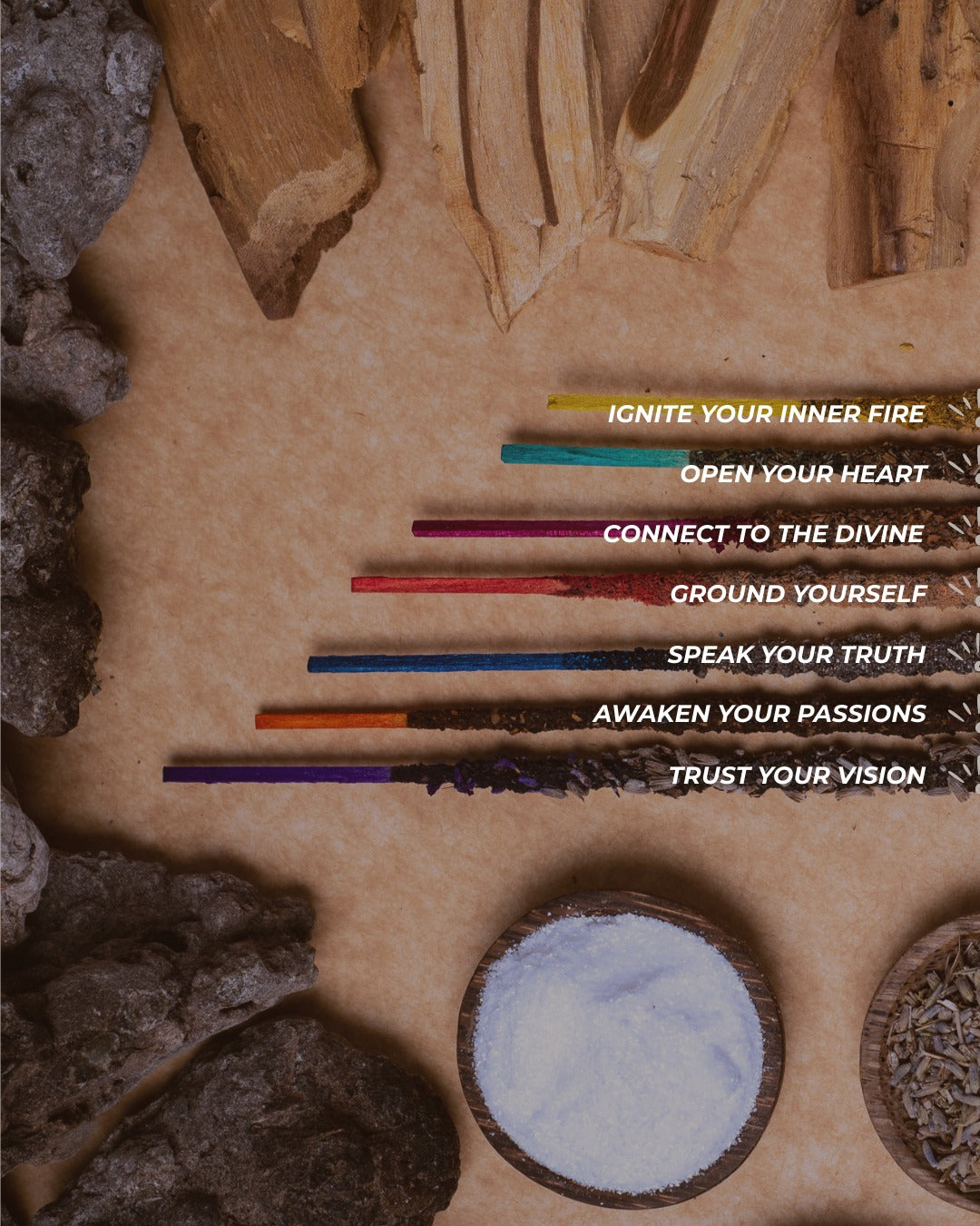 7 Chakra Incense Collection | Variety Sacred Scents Sanctuary