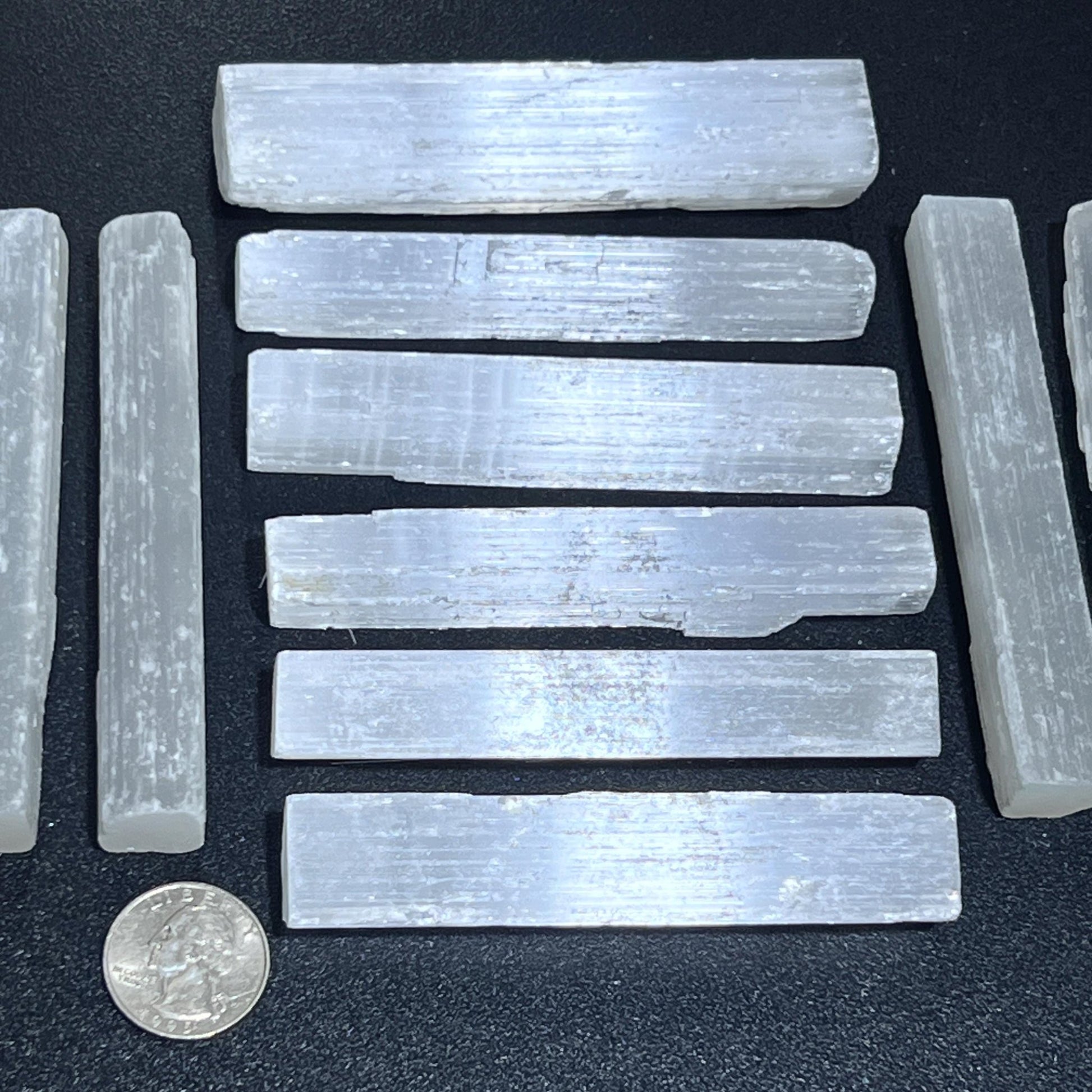 Selenite Crystal Sticks Gemstone Decor Wholesale Supply - Solar Luxe Metaphysical Store