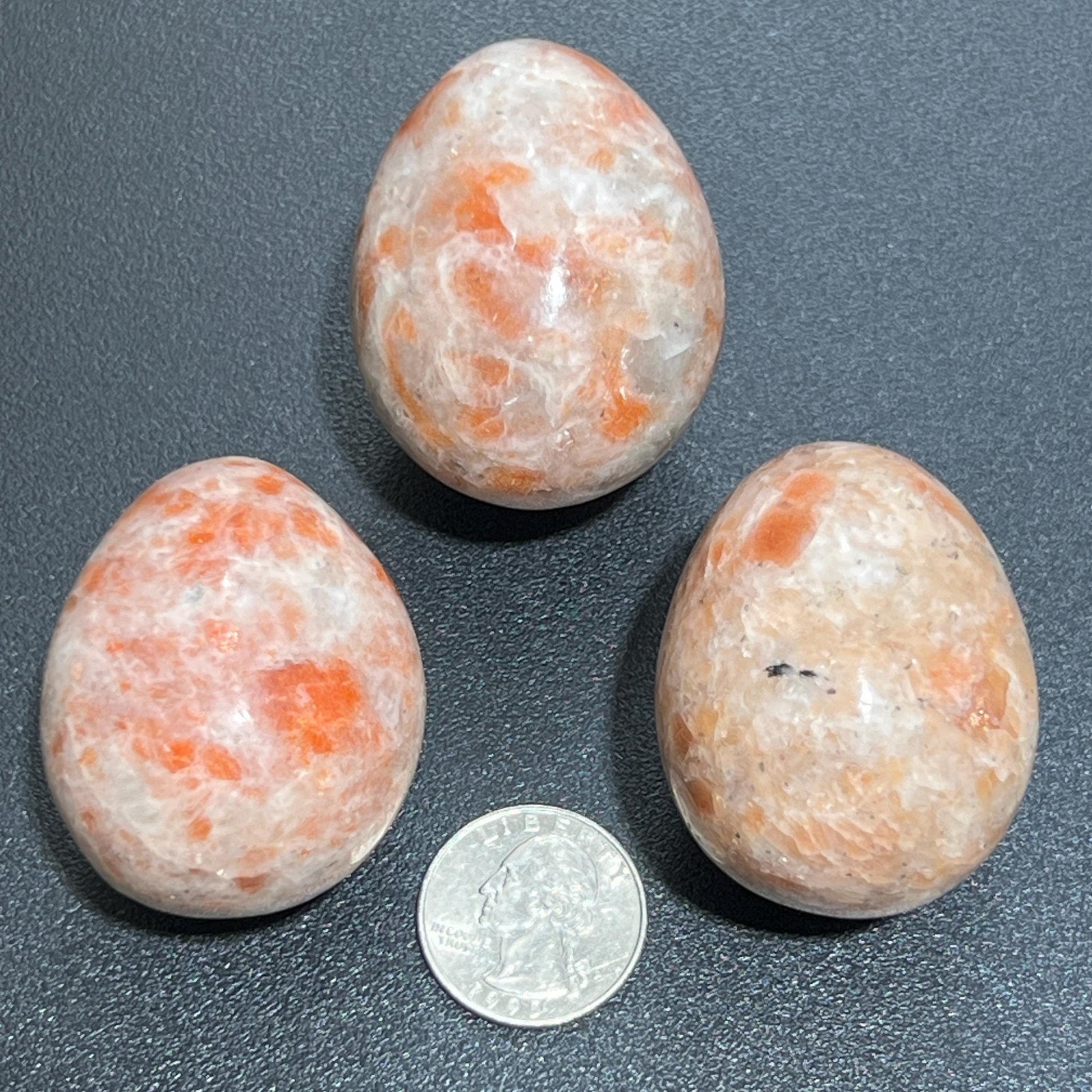 Sunstone Crystal Egg Polished Carving Wholesale Gemstone Decor Amazing Crystals