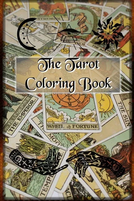 The Tarot Coloring Book: Colouring Cards - Paperback Books by splitShops