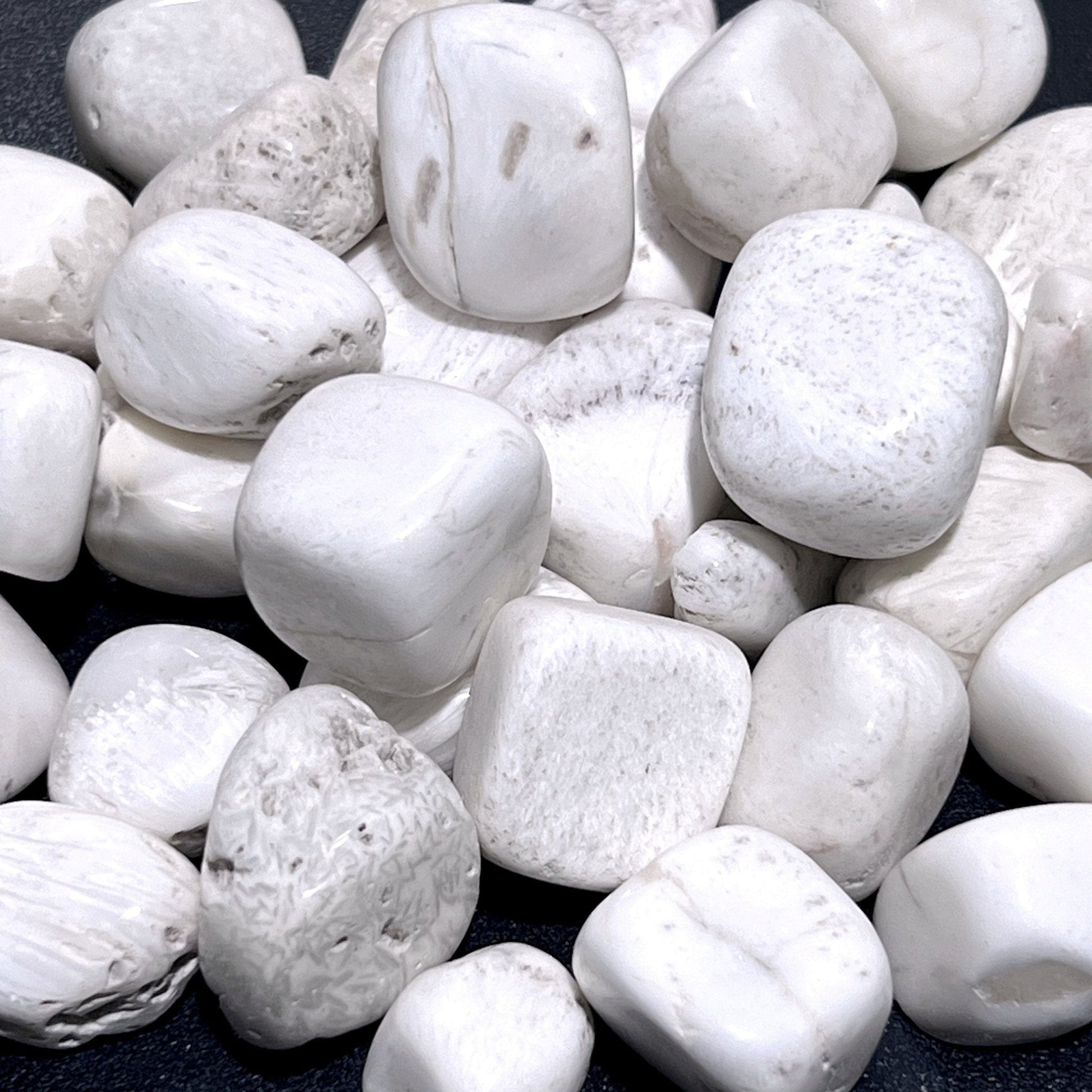 White Scolecite Zeolite Crystal Tumbled Stones (By The Piece Or Pound) Wholesale Amazing Crystals