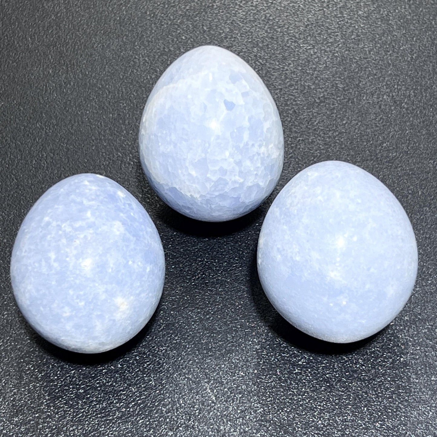 Blue Celestite Crystal Egg Polished Carving Wholesale Gemstone Decor Supply Amazing Crystals