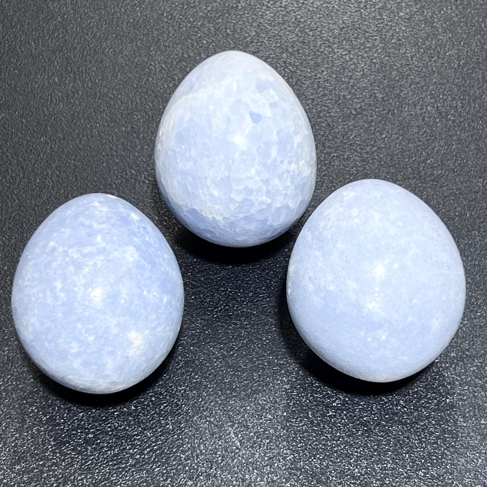 Blue Celestite Crystal Egg Polished Carving Wholesale Gemstone Decor Supply Amazing Crystals