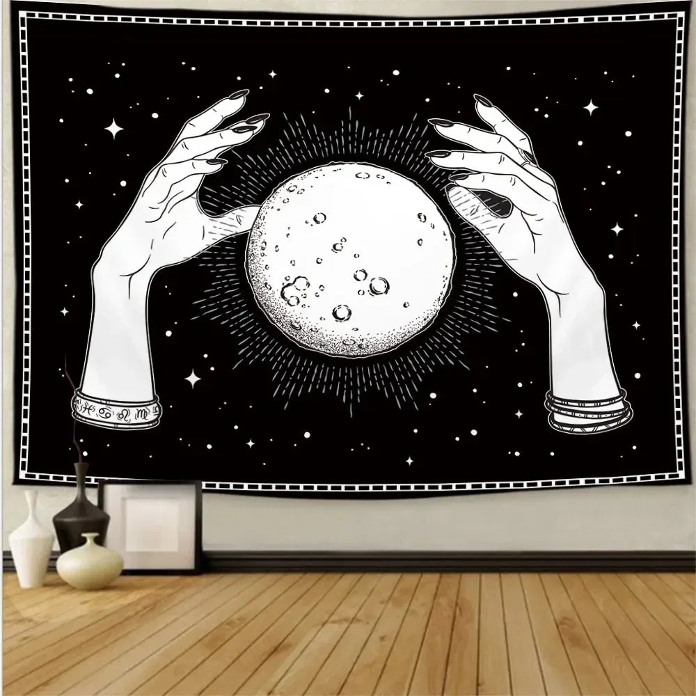 Witchy Design Tapestries Green Witch Creations