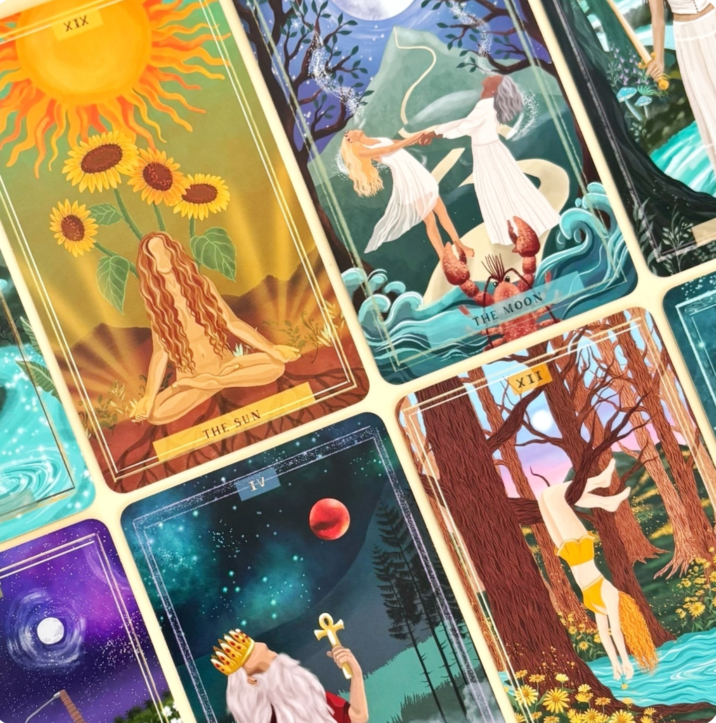 Earth Woman Tarot Deck Green Witch Creations