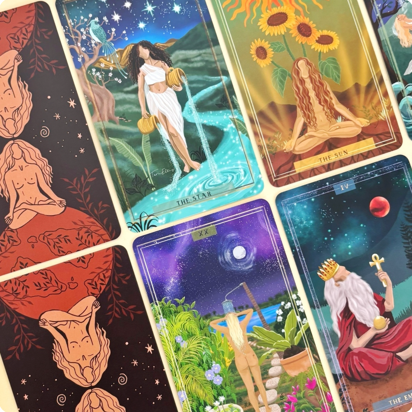 Earth Woman Tarot Deck Green Witch Creations