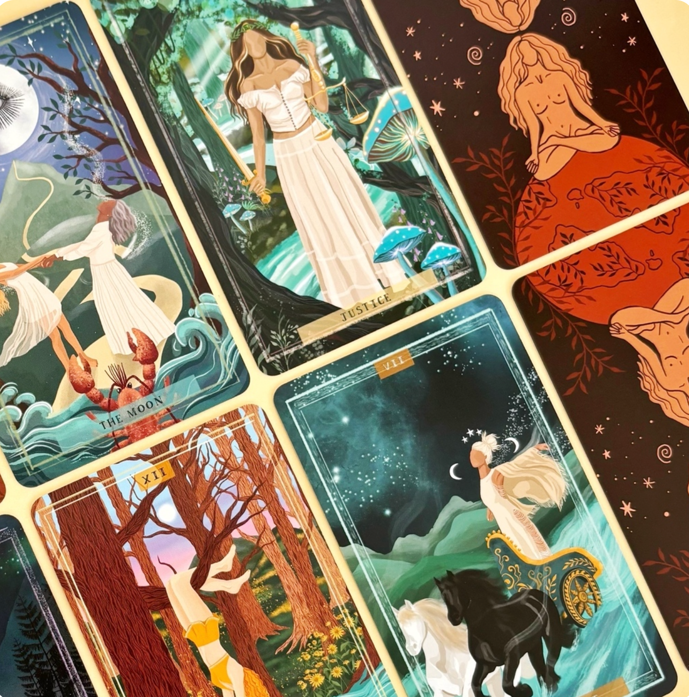Earth Woman Tarot Deck Green Witch Creations