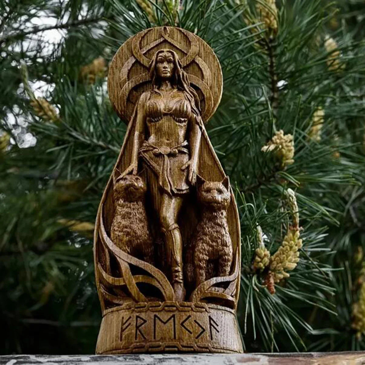 Freya Goddess Statue Green Witch Creations