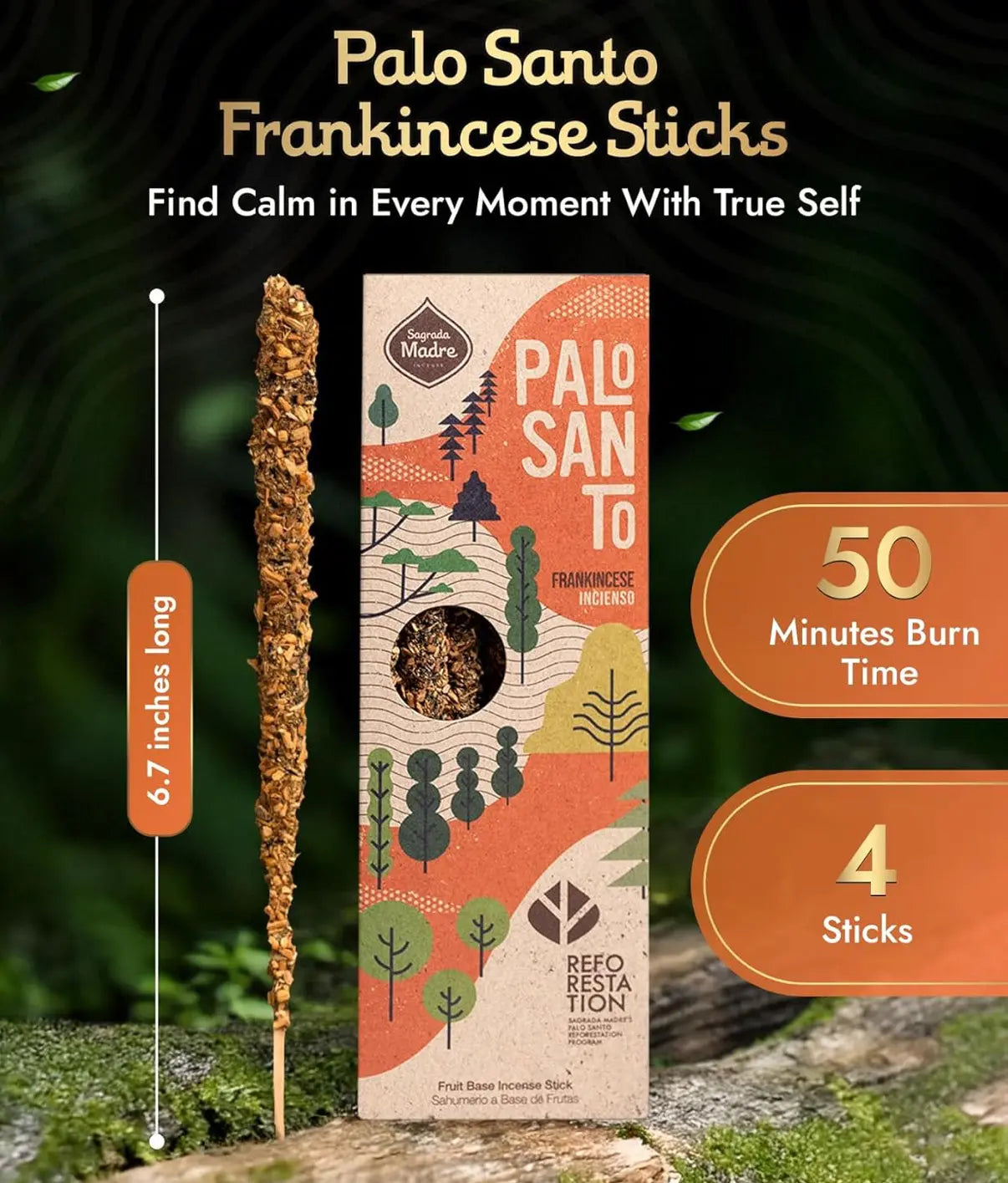 Frankincense Palo Santo Incense Sacred Scents Sanctuary