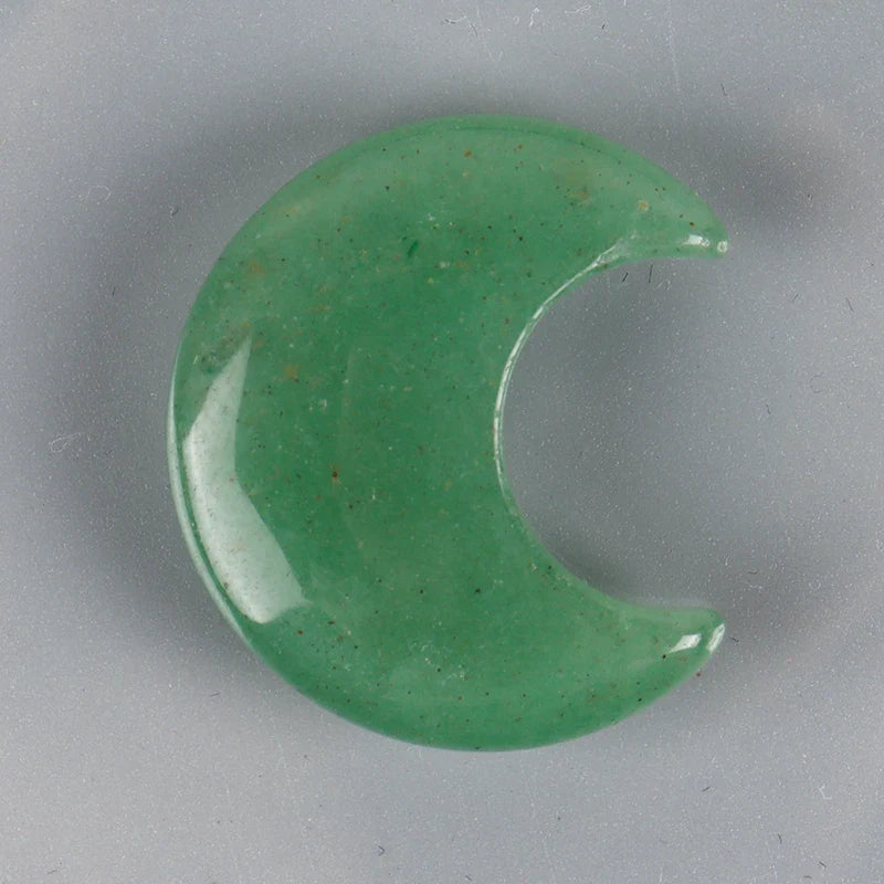 Assorted Crystal Moons Green Witch Creations