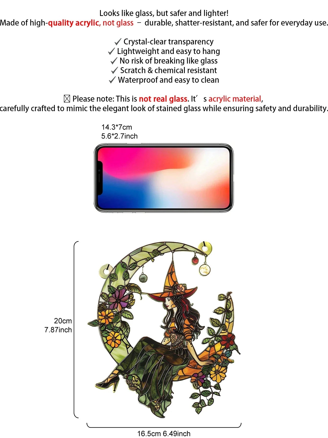 Green Witch Moon Sun Catcher Green Witch Creations