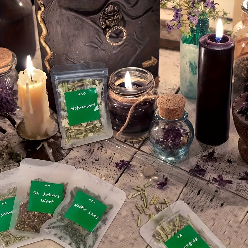Green Witchcraft Herbs Kit Green Witch Creations