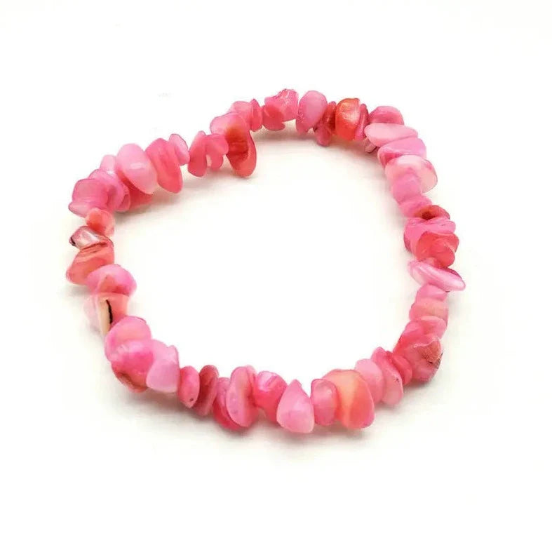 Crystal Chip Bead Bracelets Green Witch Creations