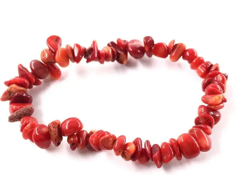 Crystal Chip Bead Bracelets Green Witch Creations