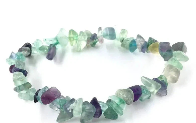 Crystal Chip Bead Bracelets Green Witch Creations