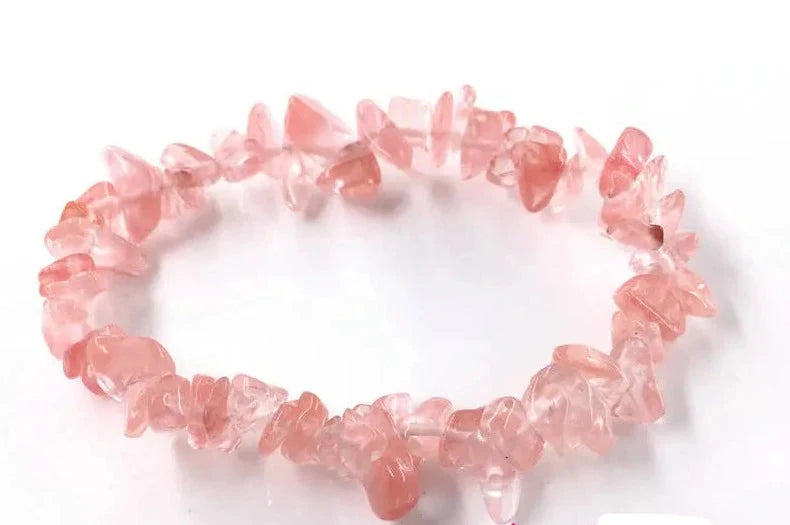 Crystal Chip Bead Bracelets Green Witch Creations