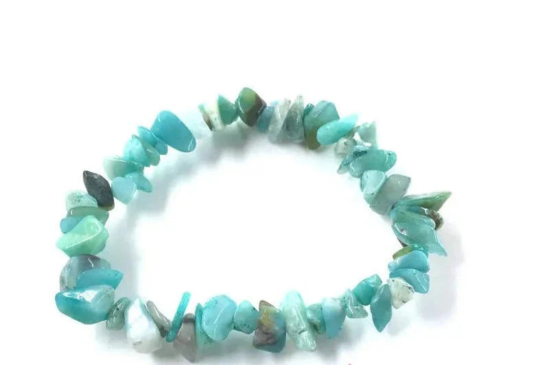 Crystal Chip Bead Bracelets Green Witch Creations