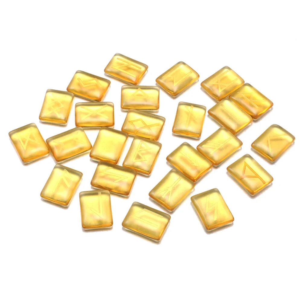 Crystal Runes Green Witch Creations