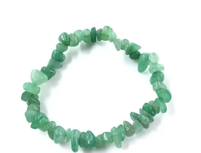 Crystal Chip Bead Bracelets Green Witch Creations