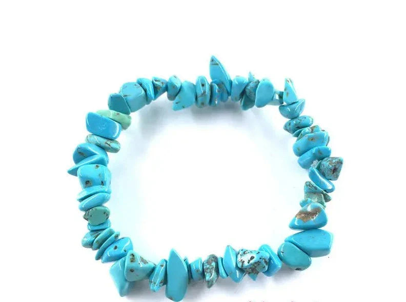 Crystal Chip Bead Bracelets Green Witch Creations