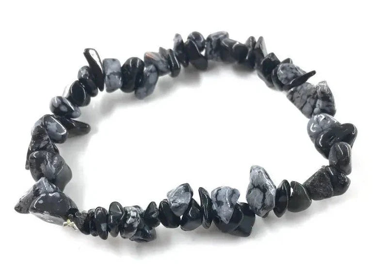 Crystal Chip Bead Bracelets Green Witch Creations