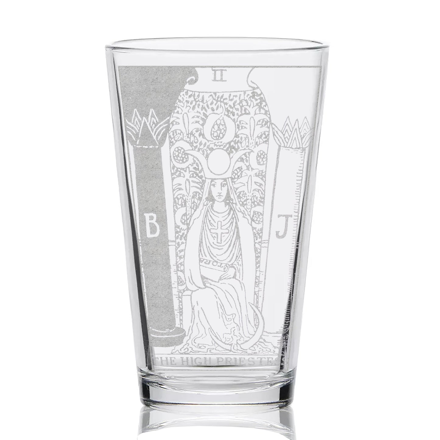 RIDER-WAITE TAROT CARD Pint Glasses by LumEngrave VYSN