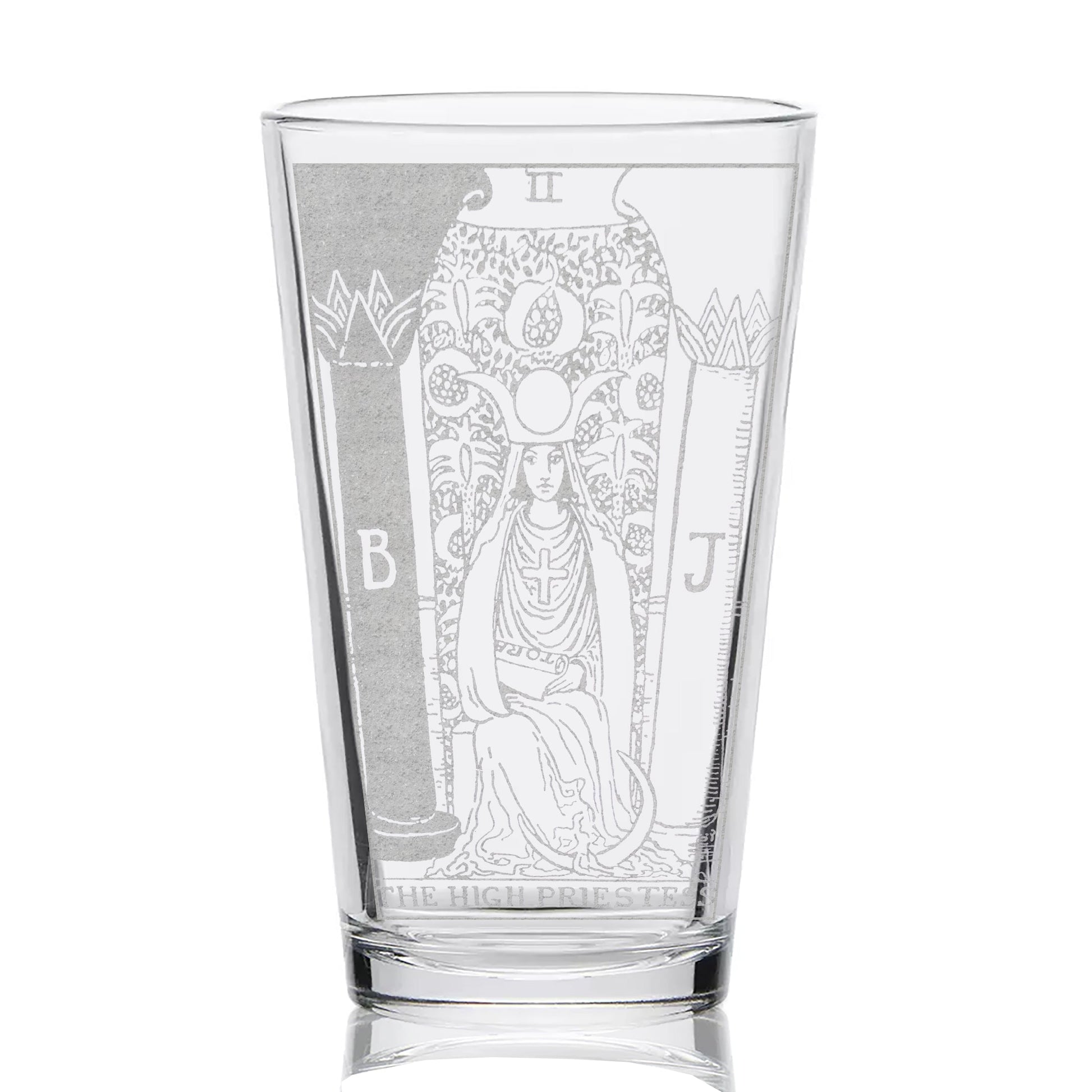 RIDER-WAITE TAROT CARD Pint Glasses by LumEngrave VYSN
