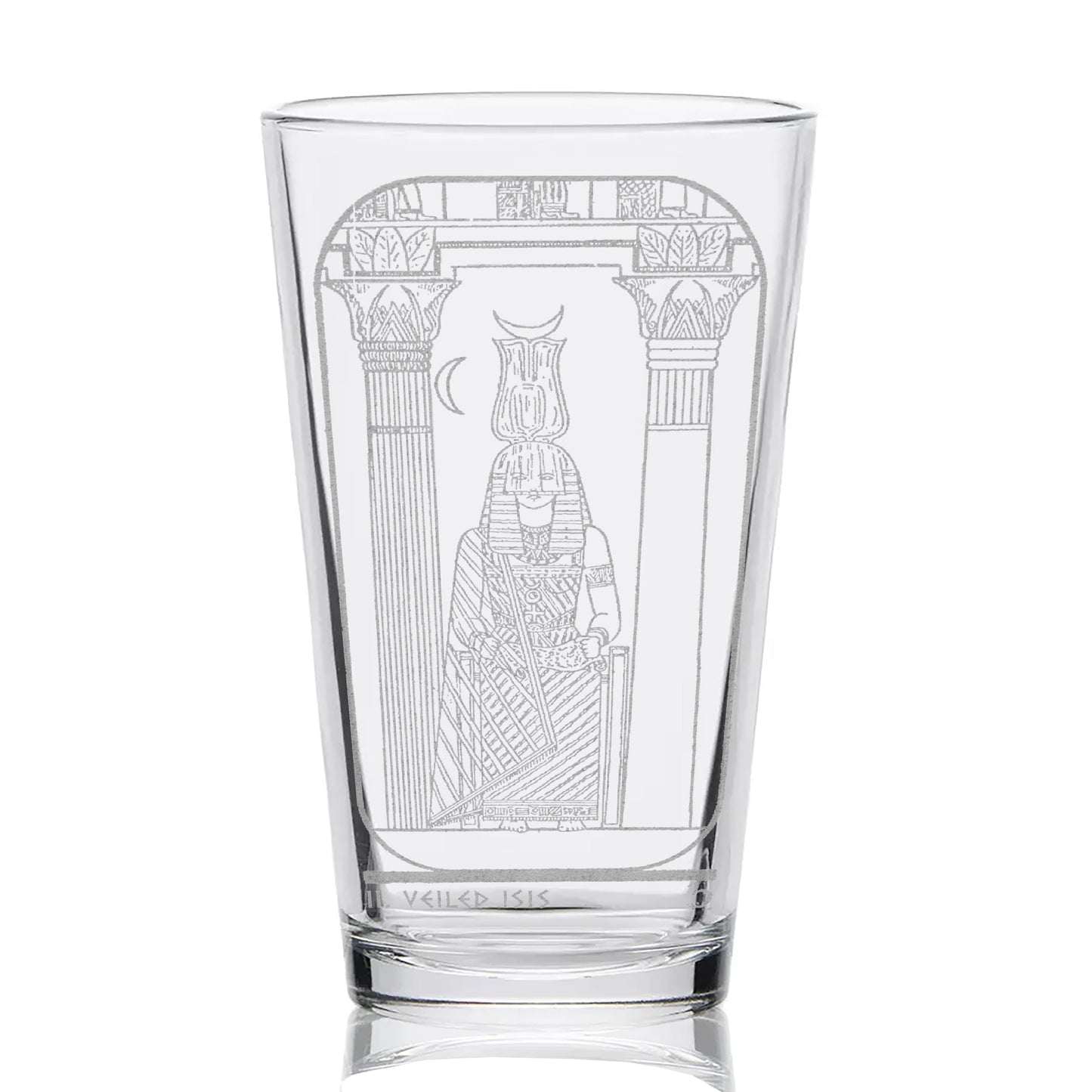 EGYPTIAN TAROT CARD Pint Glasses by LumEngrave VYSN