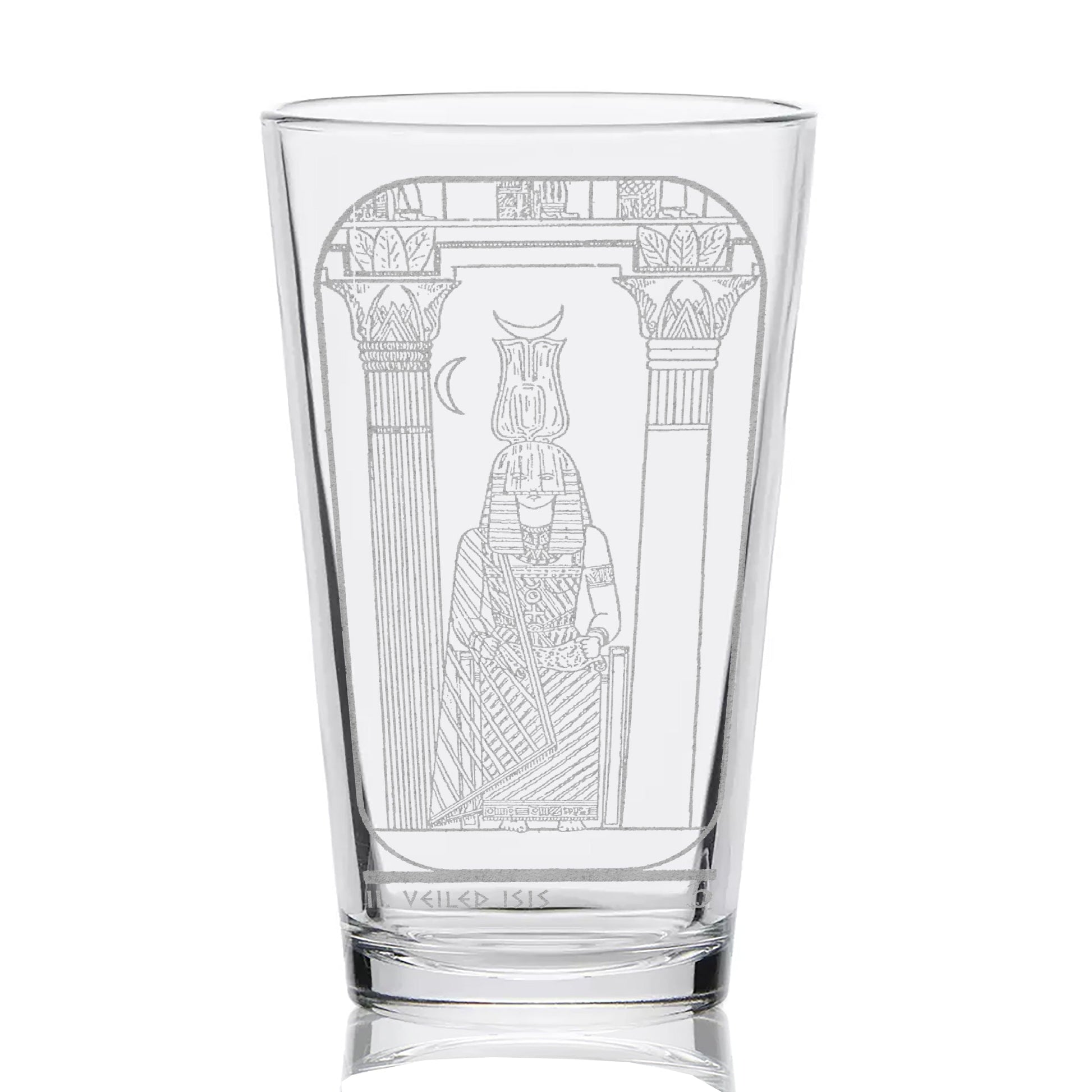 EGYPTIAN TAROT CARD Pint Glasses by LumEngrave VYSN