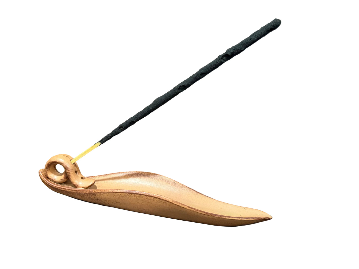 Leaf Ceramic Burner | Incense | Pyramid | Triangle | 7 Day Sacred Scents Sanctuary