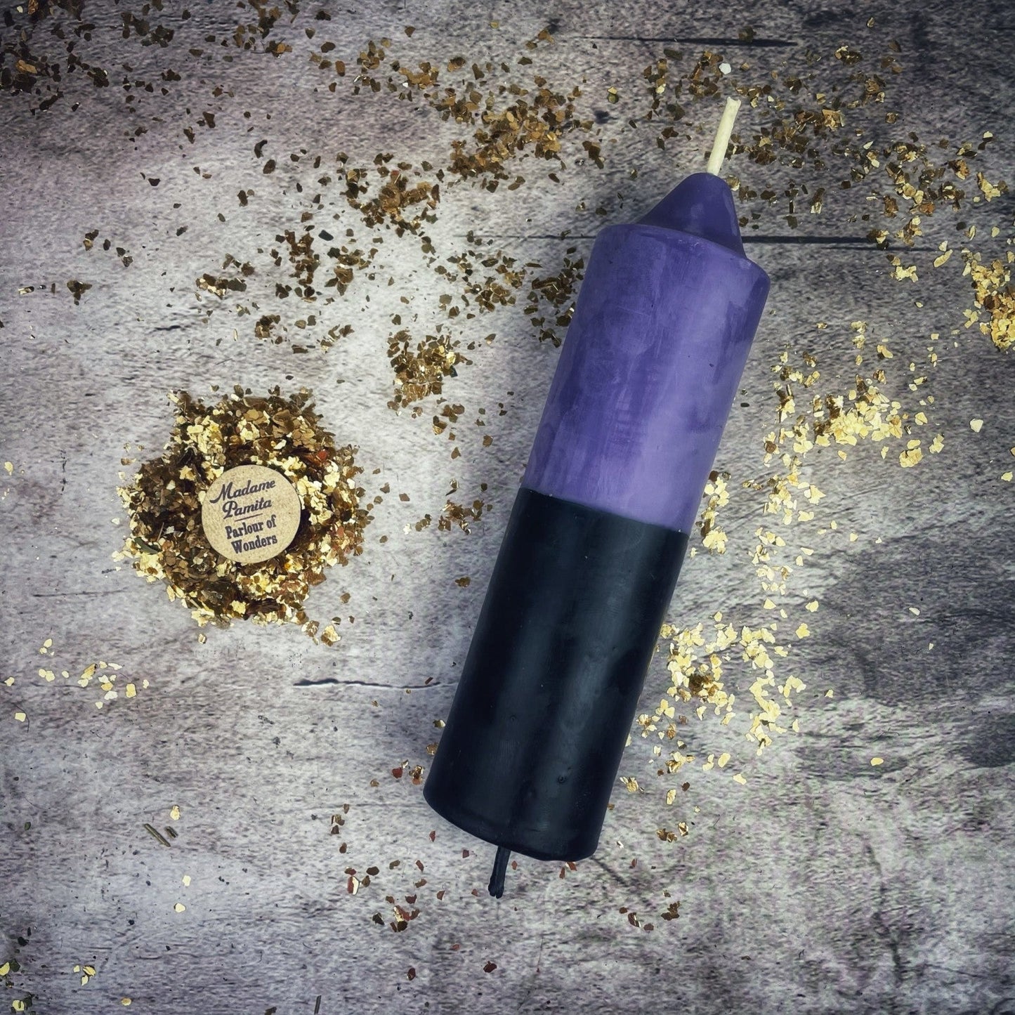 Beeswax Double Action Reversing Spell Candle Parlour of Wonders