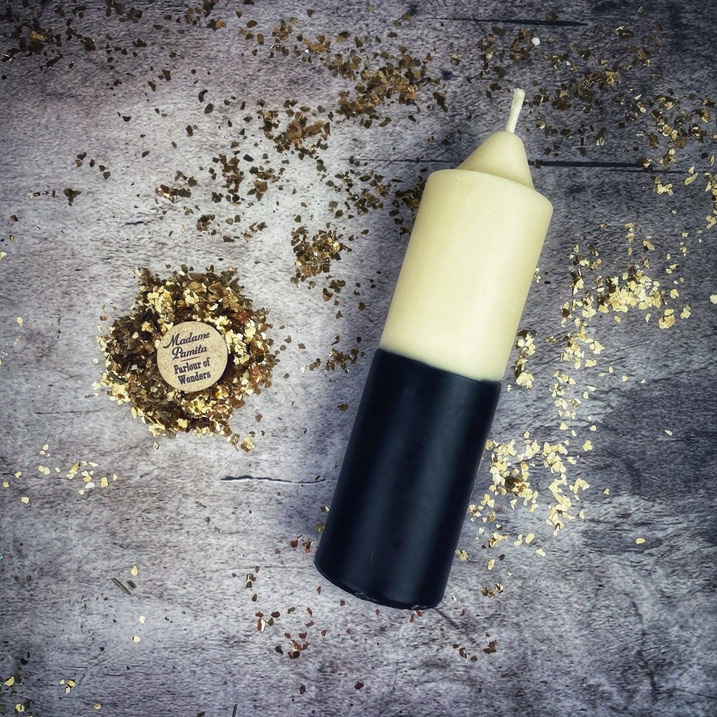 Beeswax Double Action Reversing Spell Candle Parlour of Wonders