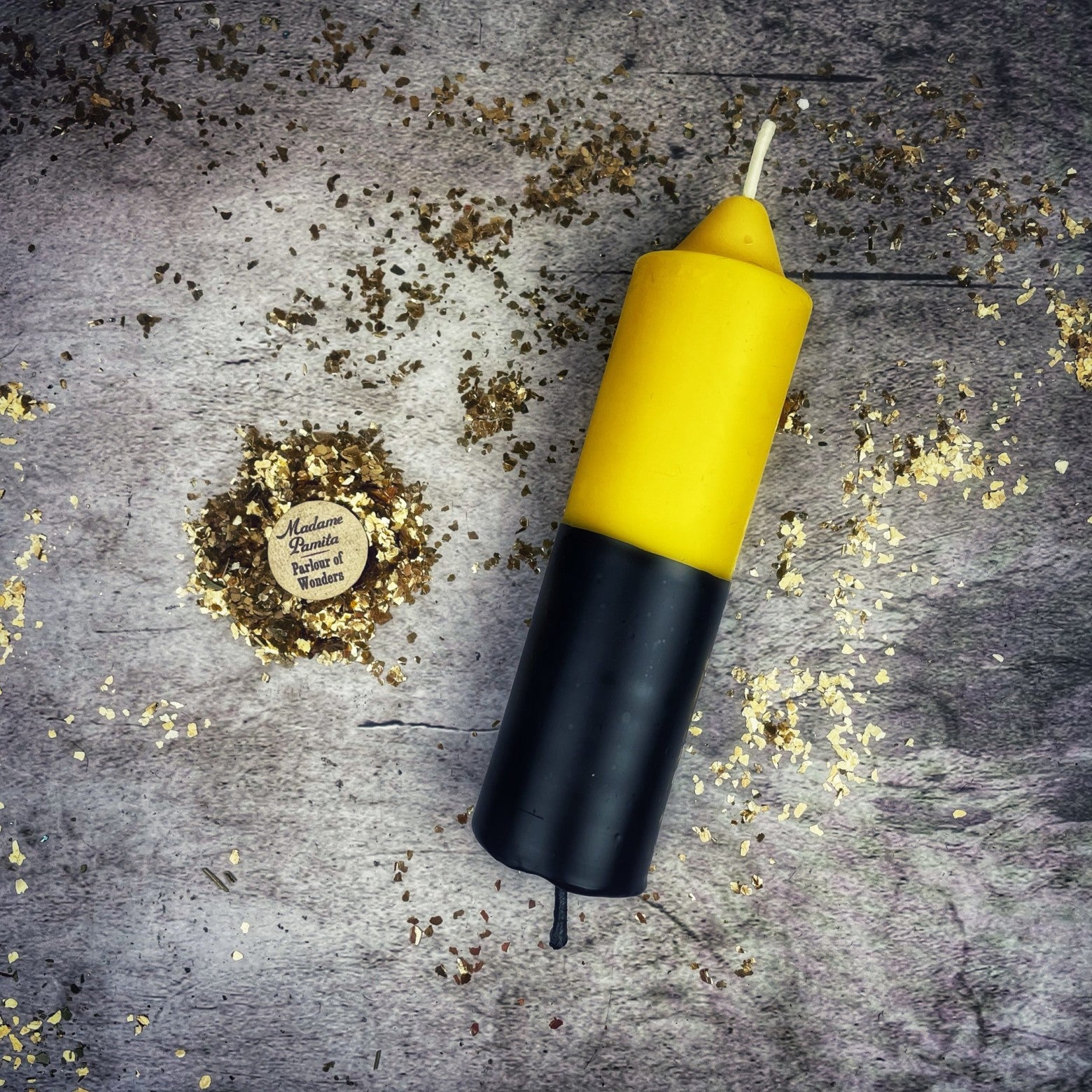 Beeswax Double Action Reversing Spell Candle Parlour of Wonders