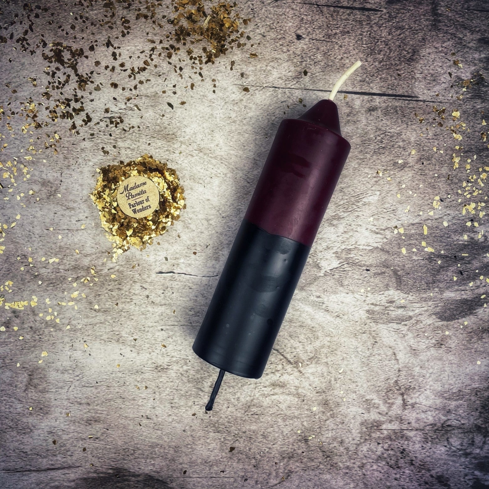 Beeswax Double Action Reversing Spell Candle Parlour of Wonders