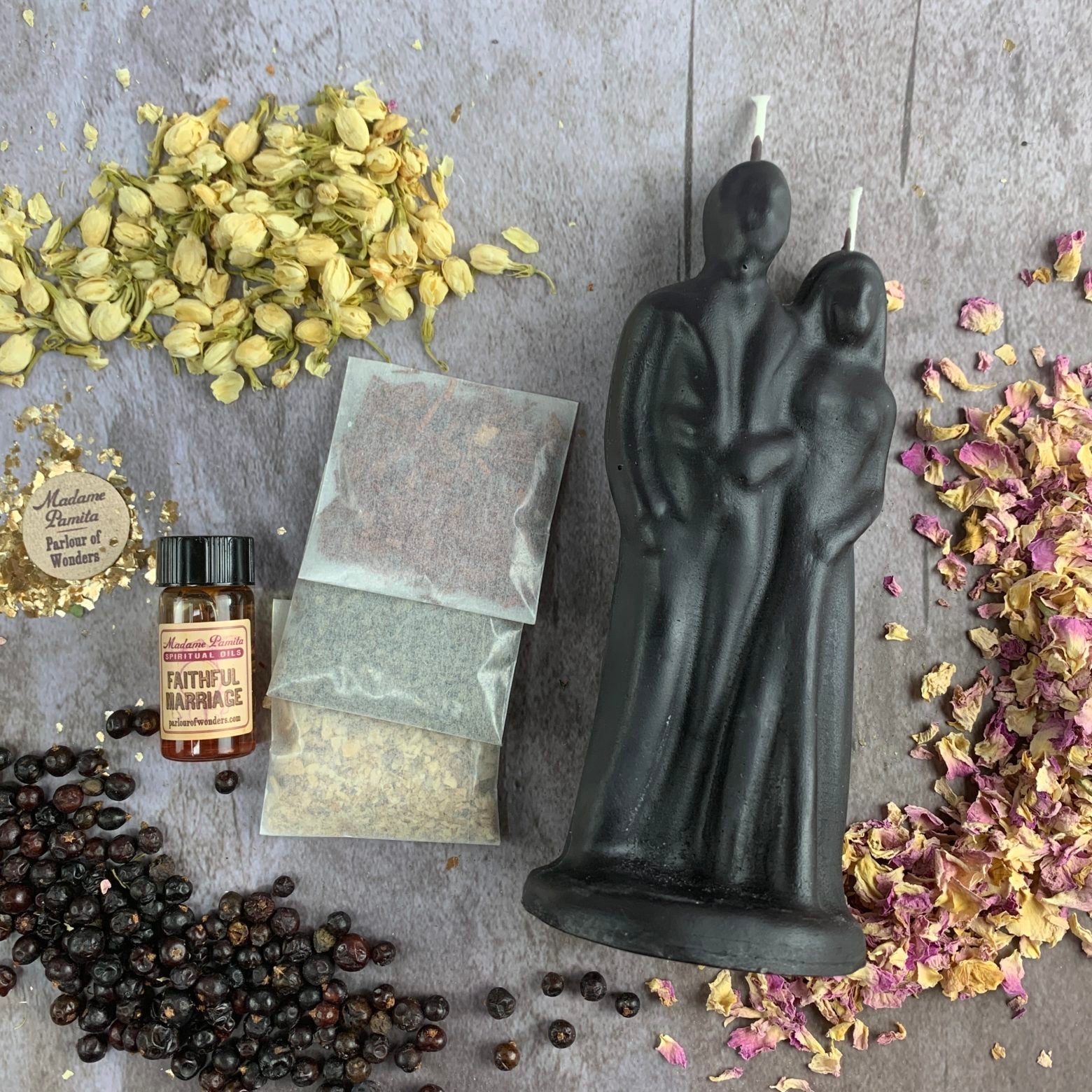 Happy Marriage Candle Spell Kit Parlour of Wonders